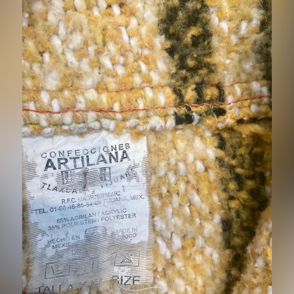 XXL Mexican Poncho - Picture 5 of 5